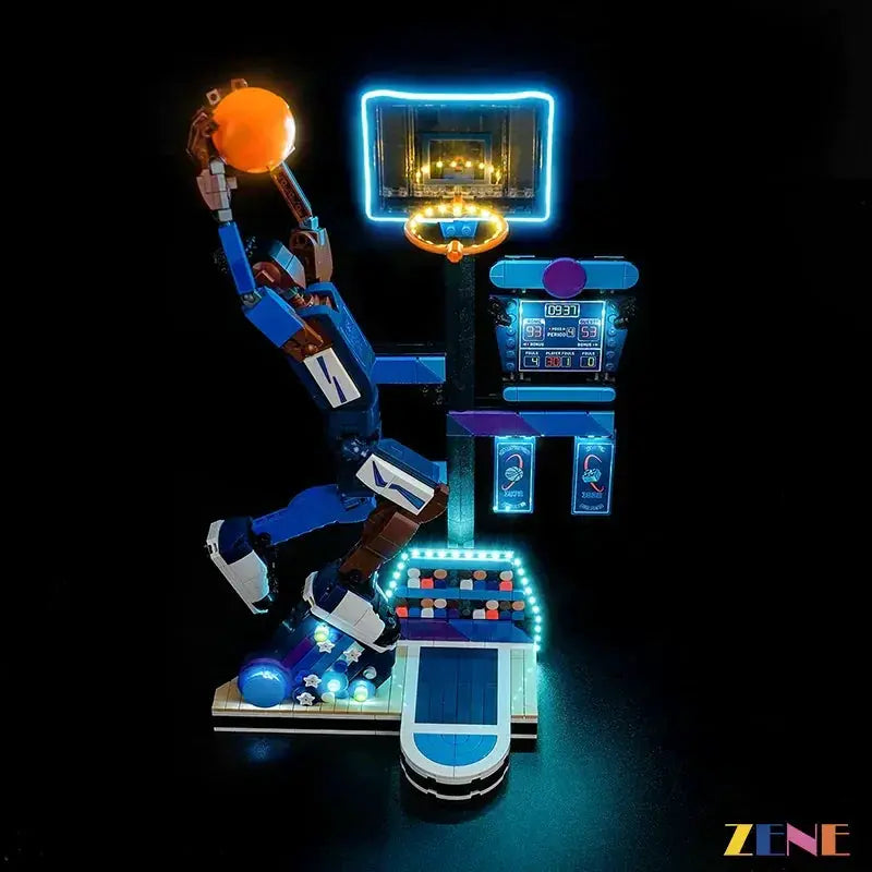 MOC LEGO Nike Slam Dunk LED Lighting Kit For 43010 Display - ToylandEU