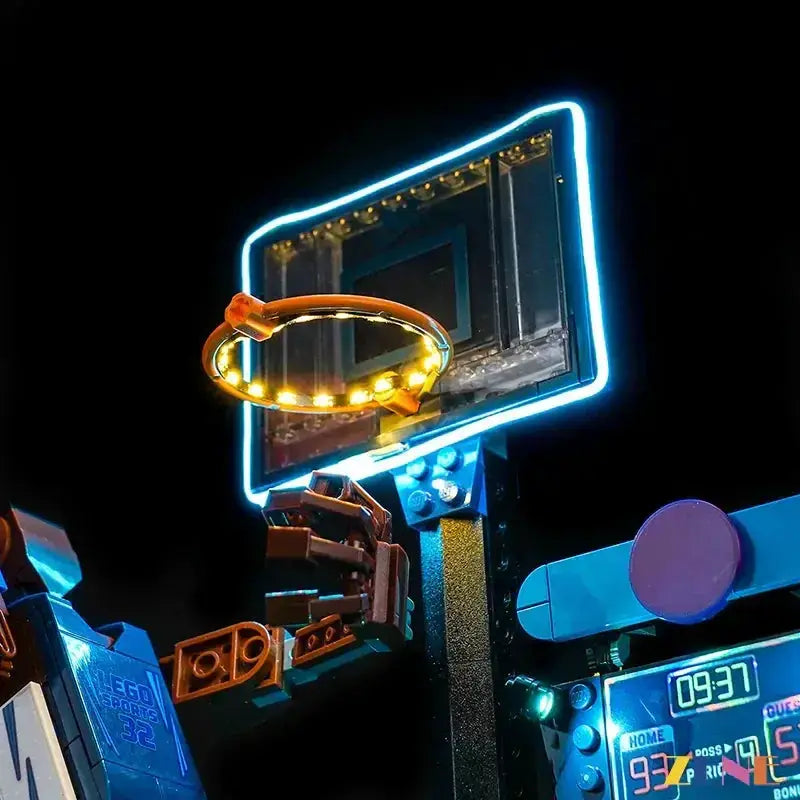MOC LEGO Nike Slam Dunk LED Lighting Kit For 43010 Display - ToylandEU