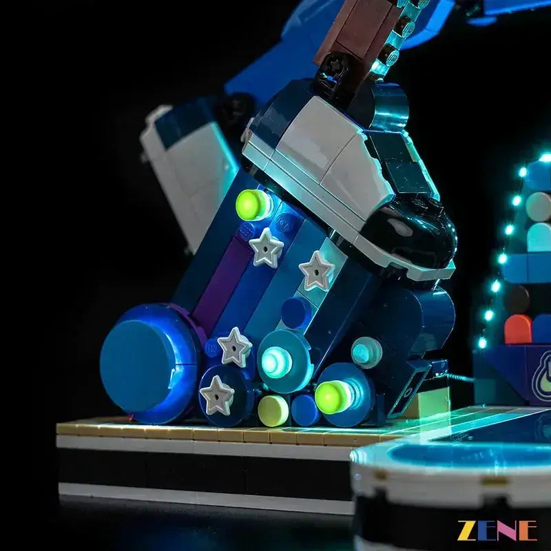 MOC LEGO Nike Slam Dunk LED Lighting Kit For 43010 Display - ToylandEU