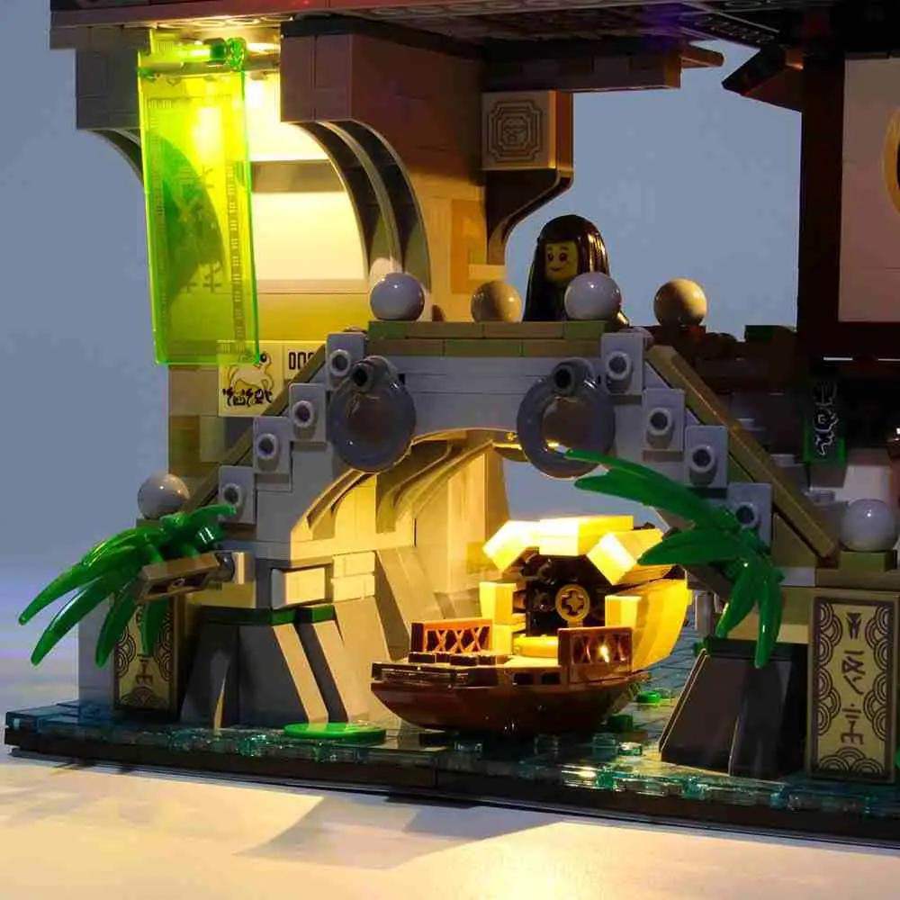 MOC LEGO Light Kit For Ninja City 70620 With Concealed Wires - ToylandEU