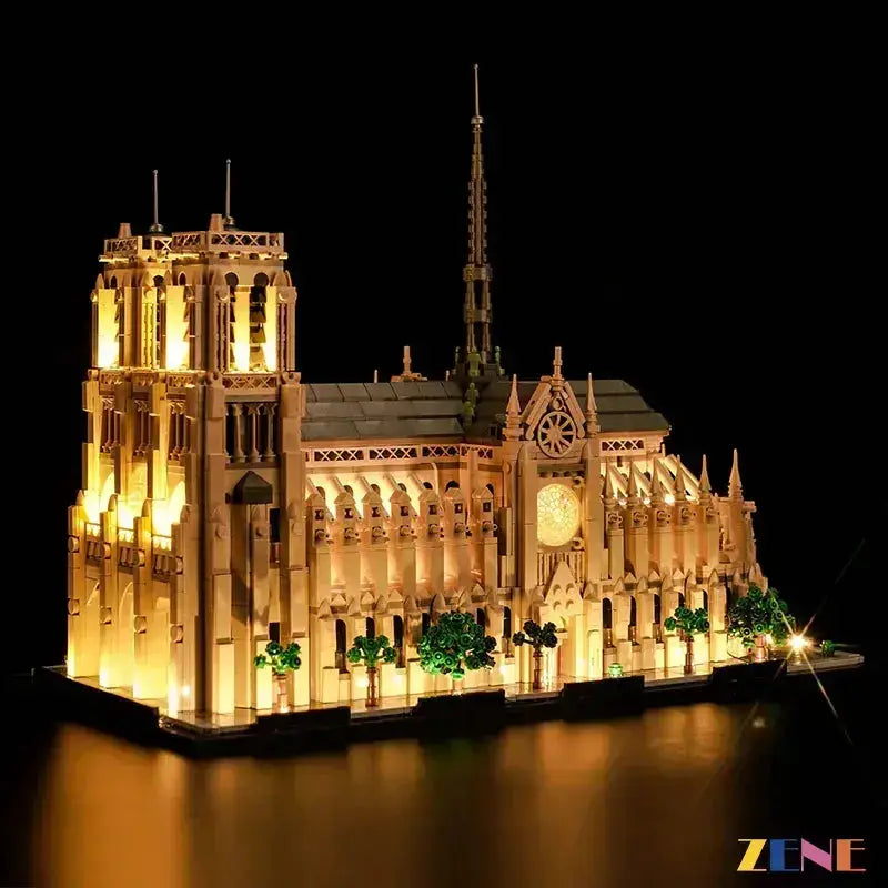 Light Kit for Notre Dame de Paris LEGO #21061 - ToylandEU