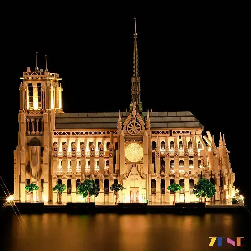 Light Kit for Notre Dame de Paris LEGO #21061 - ToylandEU
