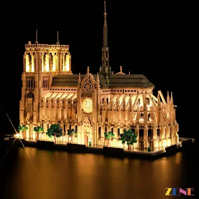 Light Kit for Notre Dame de Paris LEGO #21061 - ToylandEU
