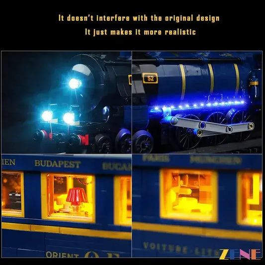 Light Kit for LEGO Orient Express Train #21344 - ToylandEU