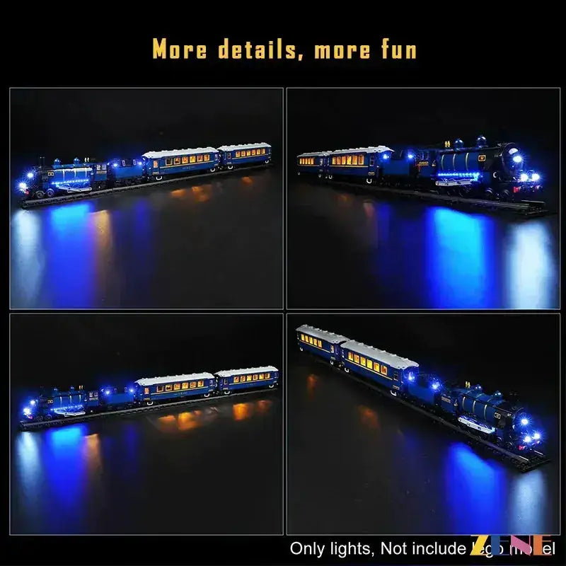 Light Kit for LEGO Orient Express Train #21344 - ToylandEU