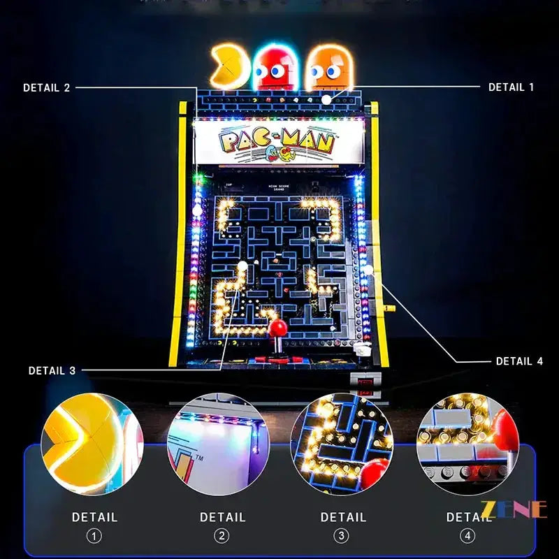 Light Kit for LEGO PAC-MAN Arcade #10323 - ToylandEU