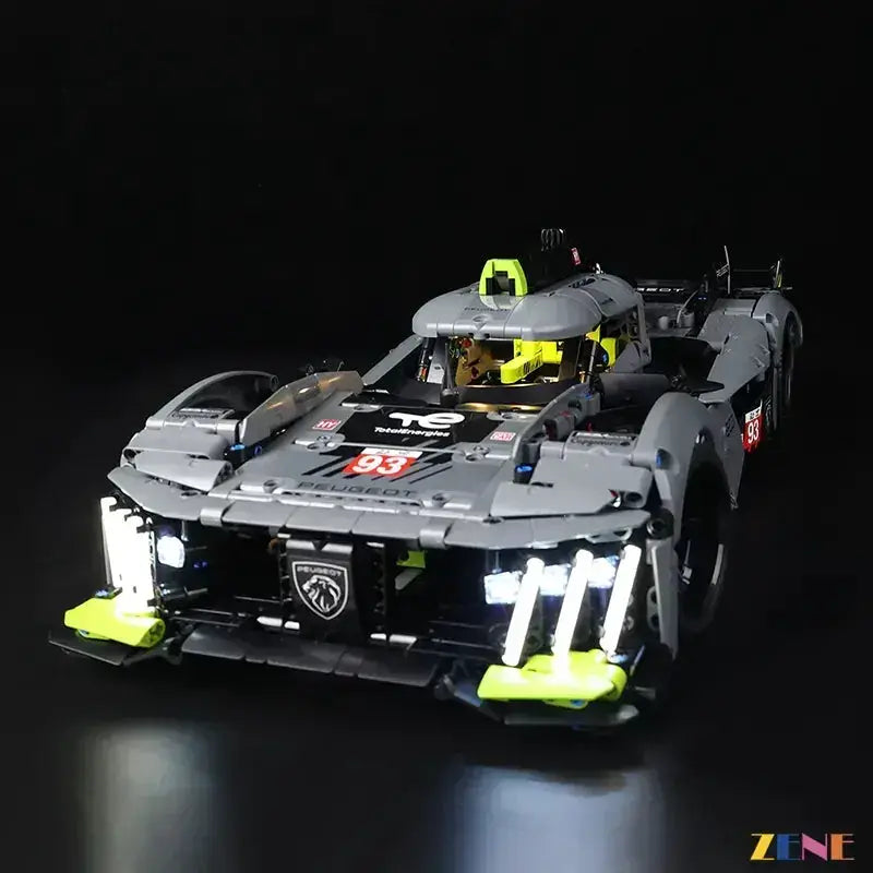 Light Kit for LEGO PEUGEOT 9X8 24H Le Mans Hybrid Hypercar #42156 - ToylandEU