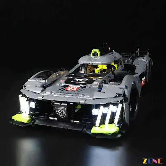 Light Kit for LEGO PEUGEOT 9X8 24H Le Mans Hybrid Hypercar #42156 - ToylandEU