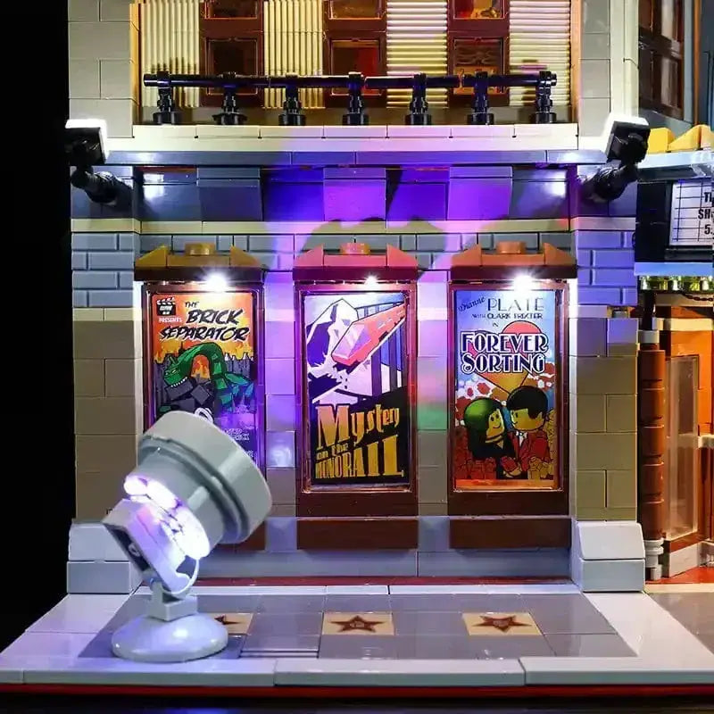 MOC LEGO Palace Cinema Light Kit For Set 10232 Realistic Illumination - ToylandEU