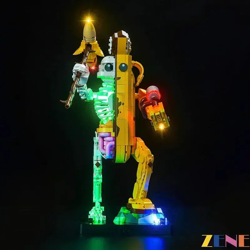 MOC LEGO LED Kit For Peely Bone 77072 Easy Install Concealed - ToylandEU