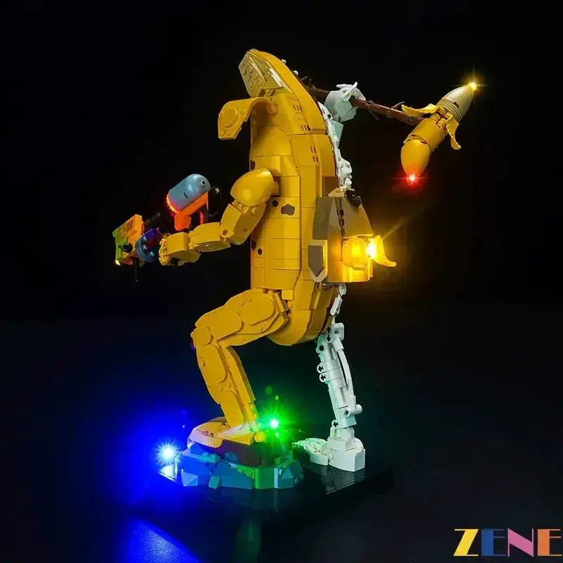 MOC LEGO LED Kit For Peely Bone 77072 Easy Install Concealed - ToylandEU