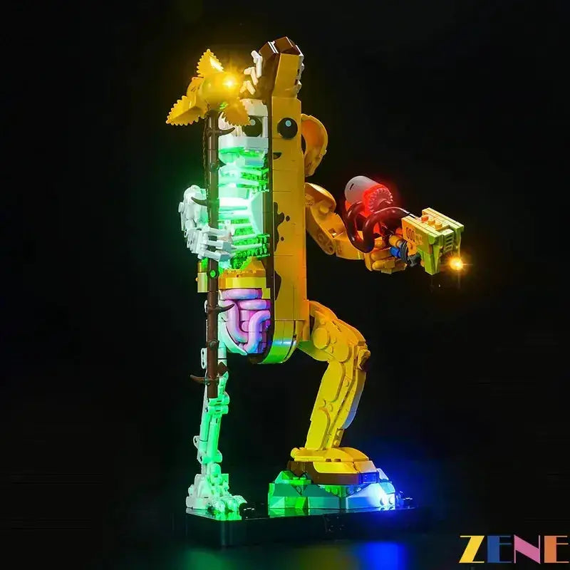 MOC LEGO LED Kit For Peely Bone 77072 Easy Install Concealed - ToylandEU