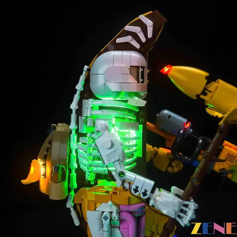 MOC LEGO LED Kit For Peely Bone 77072 Easy Install Concealed - ToylandEU