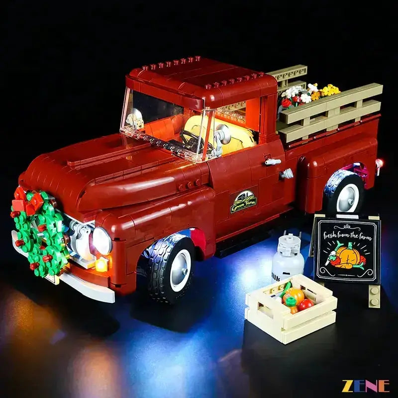 MOC LEGO Pickup Truck 10290 Light Kit Easy Install With LED - ToylandEU