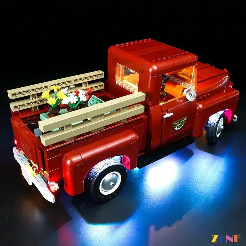 MOC LEGO Pickup Truck 10290 Light Kit Easy Install With LED - ToylandEU