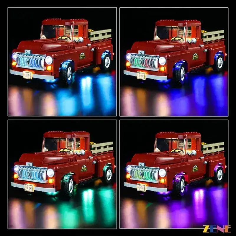 MOC LEGO Pickup Truck 10290 Light Kit Easy Install With LED - ToylandEU