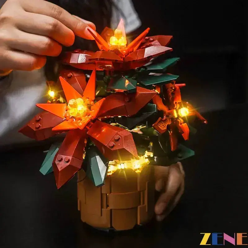 Light Kit for LEGO Poinsettia Flower 10370 - ToylandEU