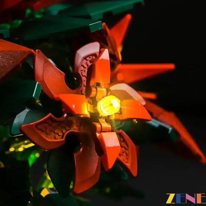 Light Kit for LEGO Poinsettia Flower 10370 - ToylandEU