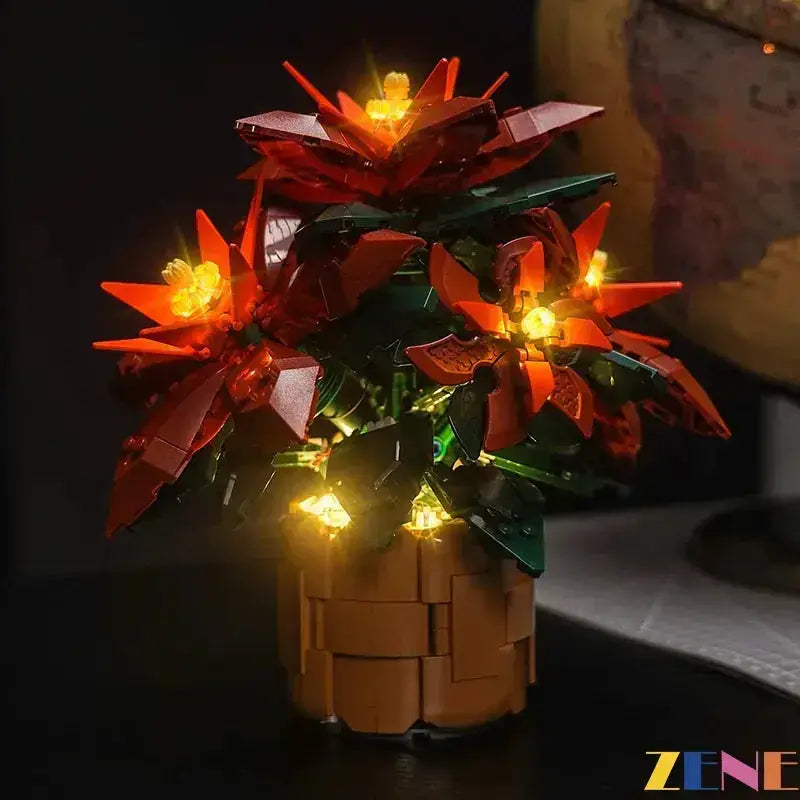 Light Kit for LEGO Poinsettia Flower 10370 - ToylandEU