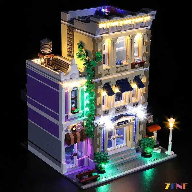 MOC LEGO Police Station Light Kit 10278 Ver 2 Easy Install - ToylandEU