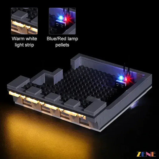 MOC LEGO Police Station Light Kit 10278 Ver 2 Easy Install - ToylandEU