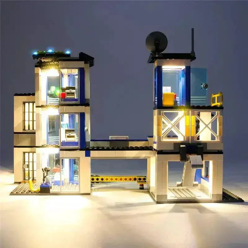 MOC LEGO Police Station Light Kit 60141 Easy Installation - ToylandEU