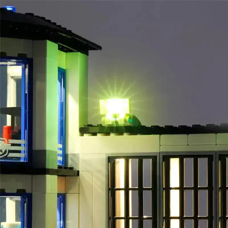 MOC LEGO Police Station Light Kit 60141 Easy Installation - ToylandEU