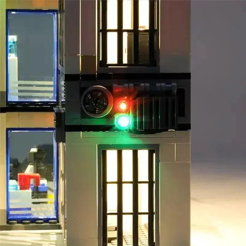 MOC LEGO Police Station Light Kit 60141 Easy Installation - ToylandEU