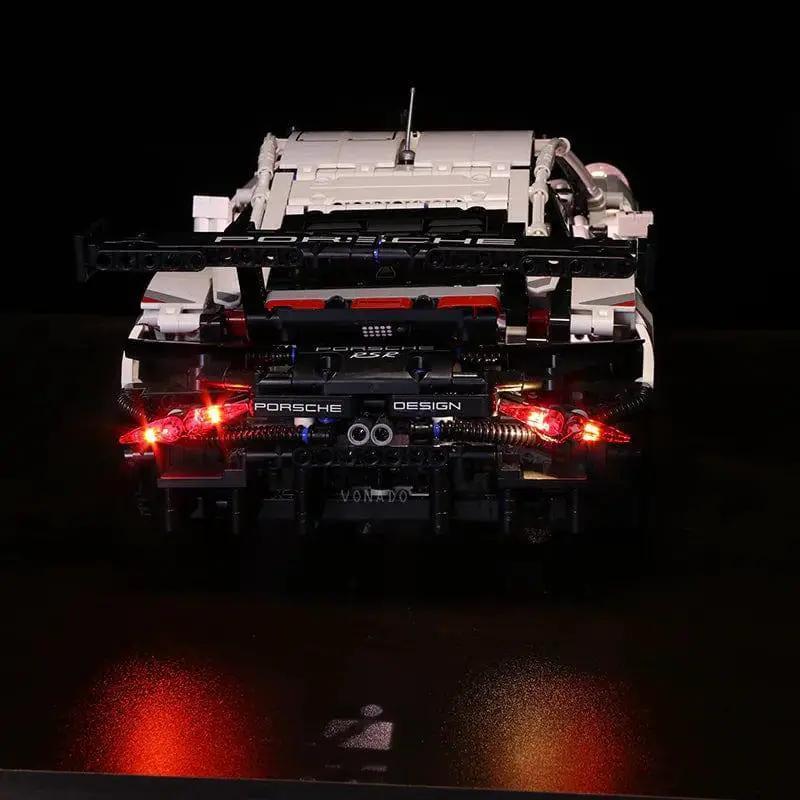 MOC LEGO Porsche 911 RSR Light Kit Version 2 Easy Install - ToylandEU