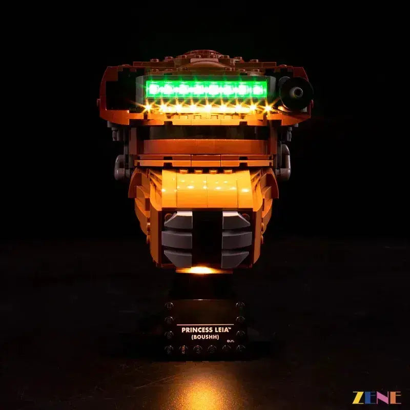 MOC LEGO Light Kit for Princess Leia Boushh Helmet Easy Install - ToylandEU