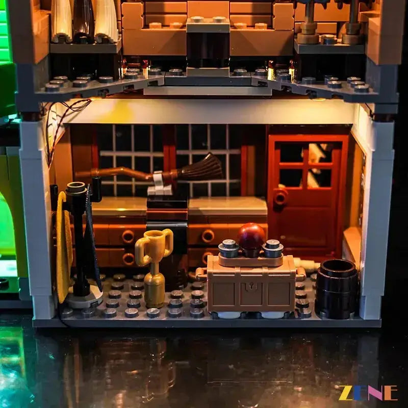 MOC LEGO Light Kit For Quidditch And Ice Cream Parlour Illumination - ToylandEU