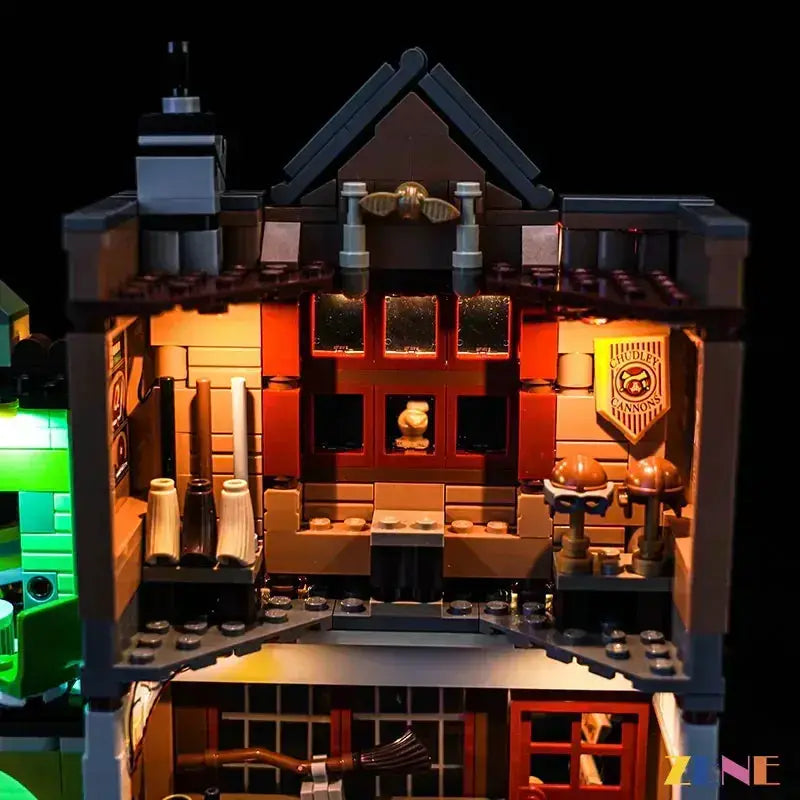 MOC LEGO Light Kit For Quidditch And Ice Cream Parlour Illumination - ToylandEU