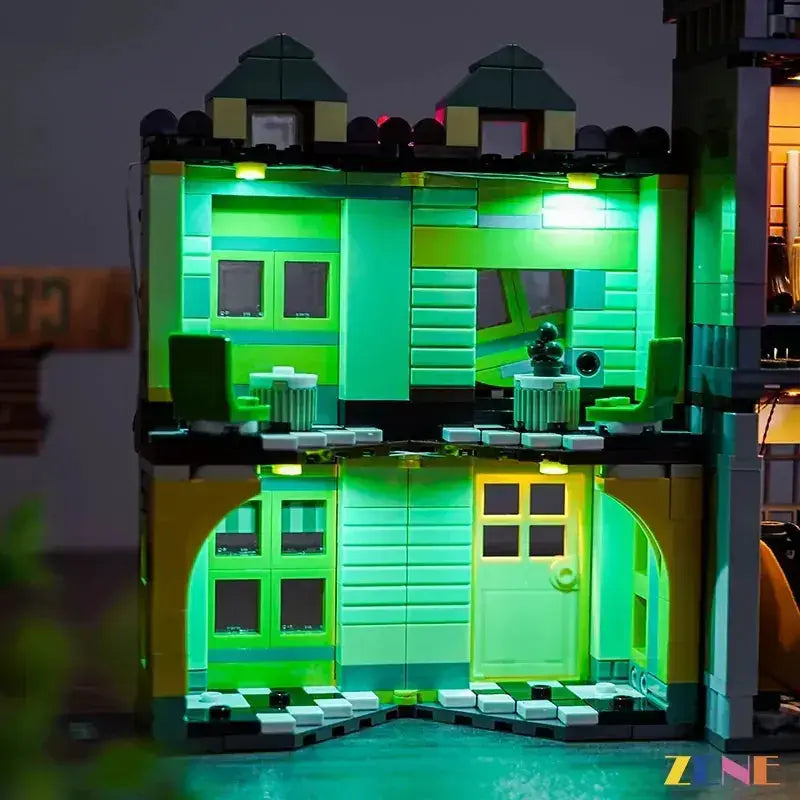 MOC LEGO Light Kit For Quidditch And Ice Cream Parlour Illumination - ToylandEU