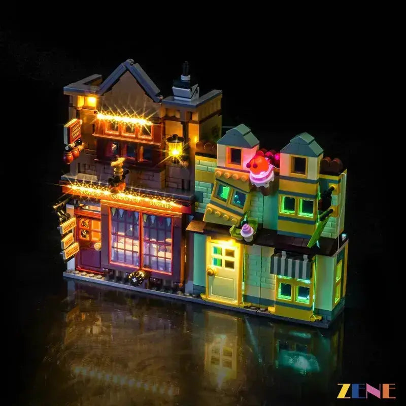 MOC LEGO Light Kit For Quidditch And Ice Cream Parlour Illumination - ToylandEU
