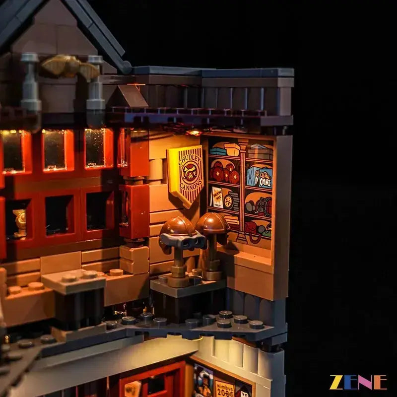MOC LEGO Light Kit For Quidditch And Ice Cream Parlour Illumination - ToylandEU