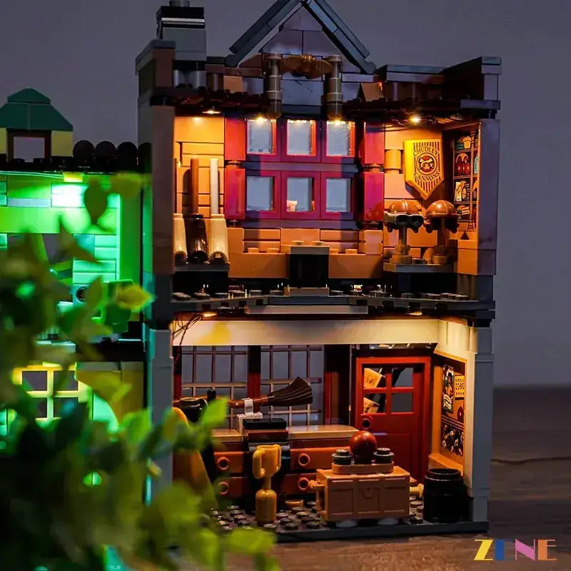 MOC LEGO Light Kit For Quidditch And Ice Cream Parlour Illumination - ToylandEU