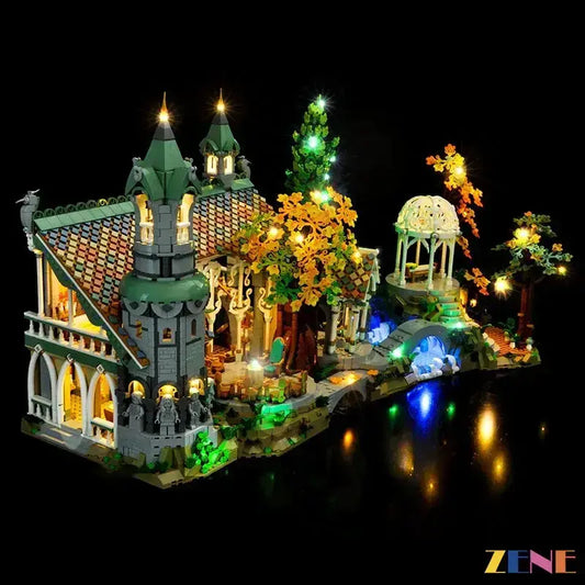 Light Kit for LEGO RIVENDELL: Lord of the Rings #10316 - ToylandEU