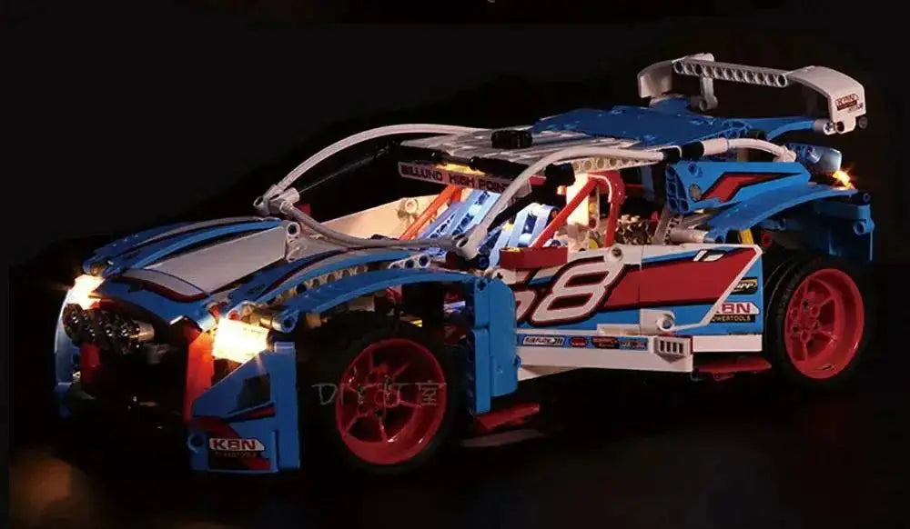 MOC LEGO Rally Car Light Kit 42077 With Bright LED Lights - ToylandEU