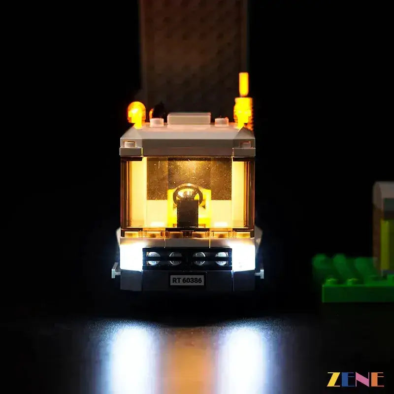 MOC Lego Recycling Truck Light Kit For 60386 With Easy Install - ToylandEU