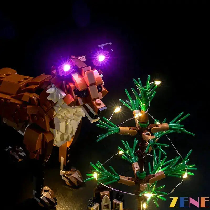 MOC LEGO Red Fox LED Light Kit For 31154 Forest Animals - ToylandEU