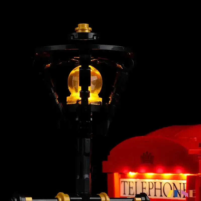 Light Kit for LEGO Red London Telephone Box #21347 - ToylandEU