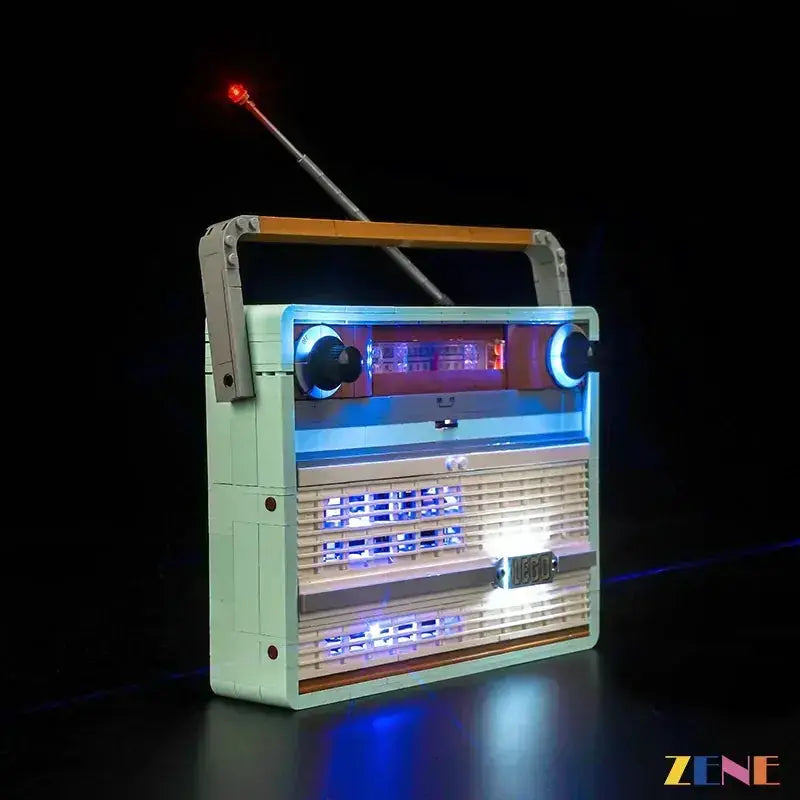 MOC LEGO Lighting Kit for Retro Radio 10334 Easy Install - ToylandEU
