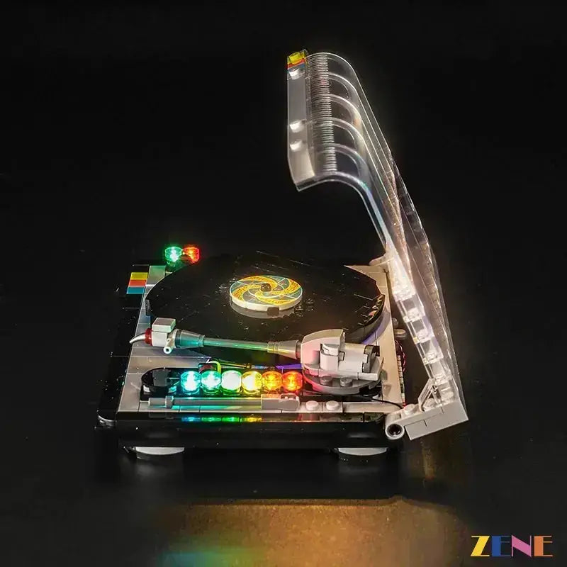 MOC LEGO Light Kit For Retro Record Player Easy Install - ToylandEU