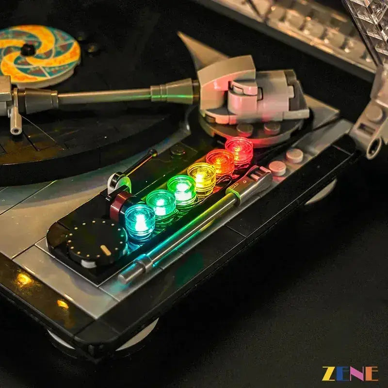 MOC LEGO Light Kit For Retro Record Player Easy Install - ToylandEU