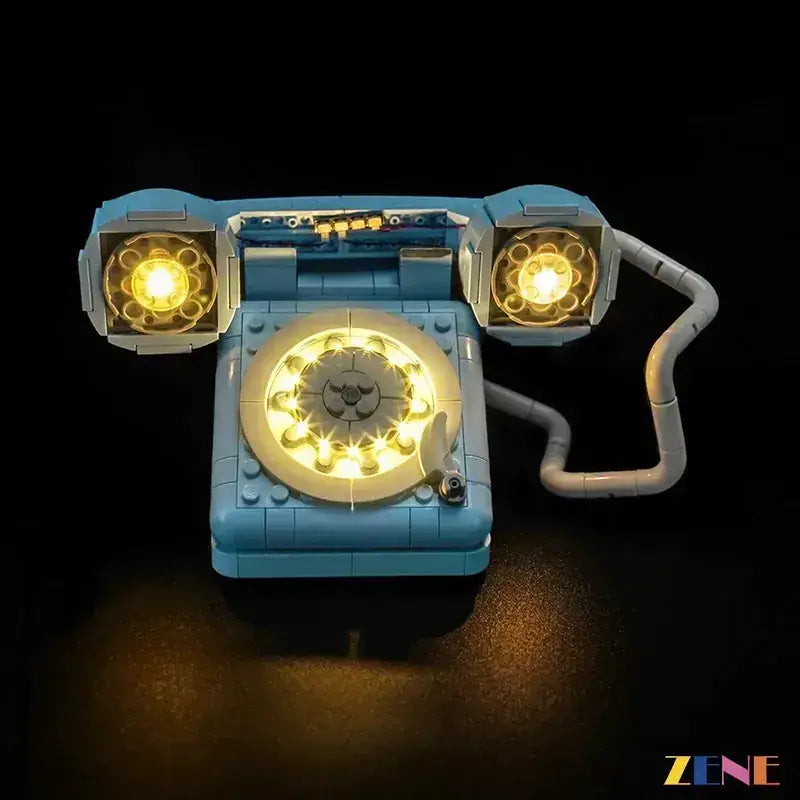 MOC LEGO Retro Telephone Light Kit With Warm LED Illumination - ToylandEU