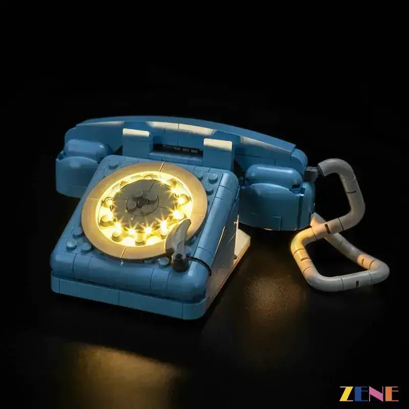MOC LEGO Retro Telephone Light Kit With Warm LED Illumination - ToylandEU