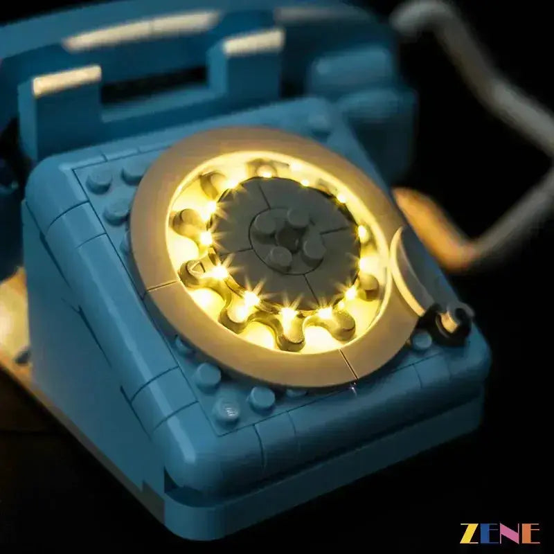 MOC LEGO Retro Telephone Light Kit With Warm LED Illumination - ToylandEU
