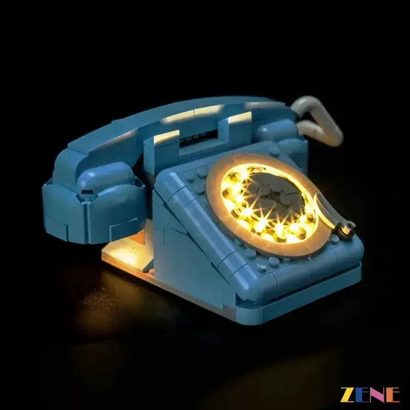 MOC LEGO Retro Telephone Light Kit With Warm LED Illumination - ToylandEU