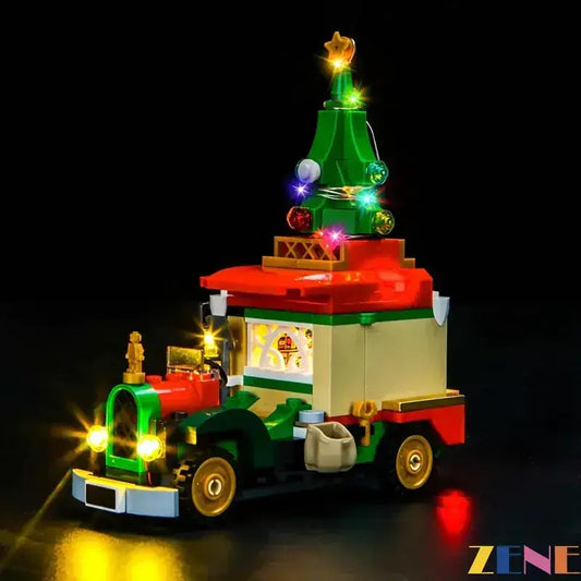 MOC LEGO Light Kit For Santa Delivery Truck 40746 Enhances Play - ToylandEU