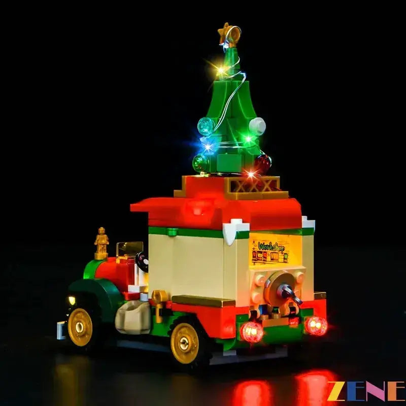 MOC LEGO Light Kit For Santa Delivery Truck 40746 Enhances Play - ToylandEU